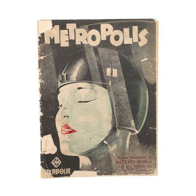 Lot #1411: METROPOLIS (1927) - Original Programme