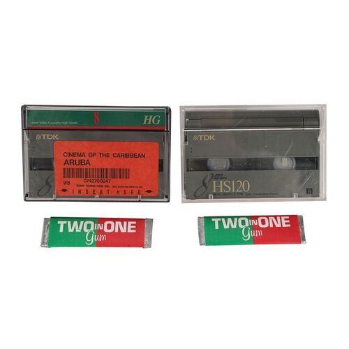 Lot #1419: MISSION: IMPOSSIBLE (1996) - Ethan Hunt's (Tom Cruise) Aruba Tapes and Exploding Chewing Gum