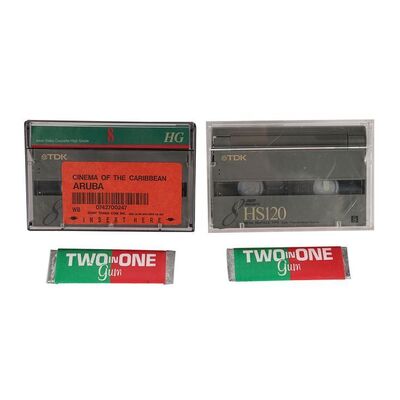 Lot #1419: MISSION: IMPOSSIBLE (1996) - Ethan Hunt's (Tom Cruise) Aruba Tapes and Exploding Chewing Gum