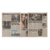 Lot #1429: MORBIUS (2022) - Three Newspaper Pages