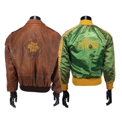 Lot #1437: JIM HENSON PRODUCTIONS - Pair of Jim Henson Production Crew Jackets