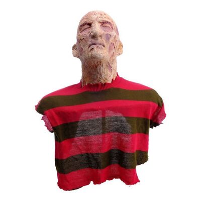 Lot #1443: A NIGHTMARE ON ELM STREET 3: DREAM WARRIORS (1987) - Freddy Krueger (Robert Englund) Makeup Test Bust