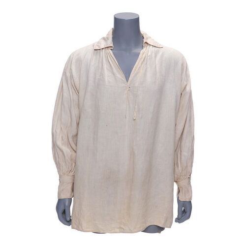 Lot #1462: PIRATES OF THE CARIBBEAN: THE CURSE OF THE BLACK PEARL (2003) - Captain Jack Sparrow's Stunt Shirt