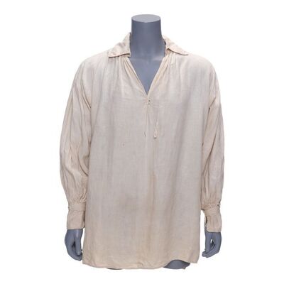 Lot #1462: PIRATES OF THE CARIBBEAN: THE CURSE OF THE BLACK PEARL (2003) - Captain Jack Sparrow's Stunt Shirt