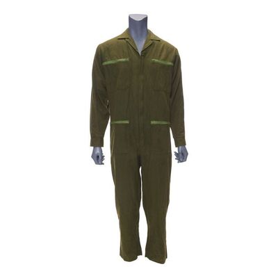 Lot #1470: CONQUEST OF THE PLANET OF THE APES (1972) - Caesar's (Roddy McDowall) Green Jumpsuit