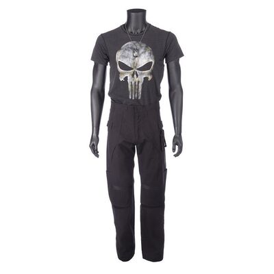 Lot #1485: THE PUNISHER (2004) - Frank Castle's (Thomas Jane) Punisher Costume