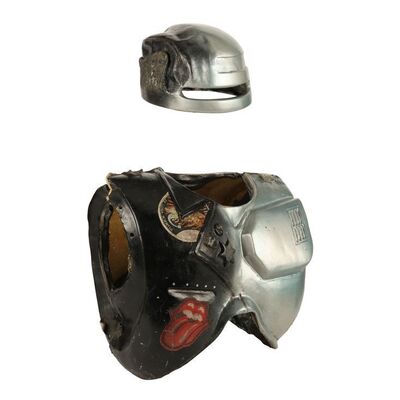 Lot #1490: RED DWARF - Lister's (Craig Charles) Screen-matched "Man Plus" Costume Components