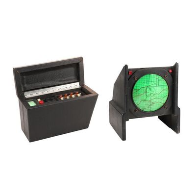 Lot #1497: THE RETURN OF THE MAN FROM U.N.C.L.E. (1983) - Peter Nelson Collection: J.B.'s (George Lazenby) Light-up Car Gadgets