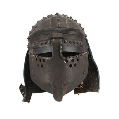 Lot #1502: ROBIN HOOD: PRINCE OF THIEVES (1991) - Lady Marian Dubois' (Mary Elizabeth Mastrantonio) Helmet