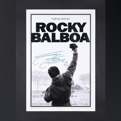Lot #1506: ROCKY BALBOA (2006) - Sylvester Stallone Autographed Limited Edition Poster