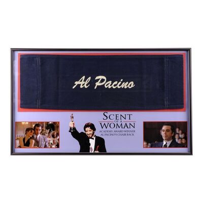 Lot #1515: SCENT OF A WOMAN (1992) - Al Pacino's Chairback Display