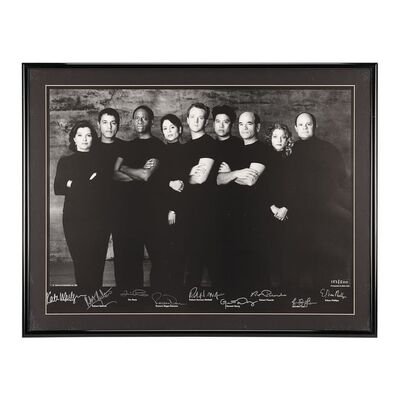 Lot #1553: STAR TREK: VOYAGER (T.V. SERIES, 1995 - 2001) - Cast-Autographed Season One Framed Photo