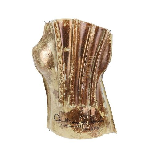 Lot #1581: STAR WARS: A NEW HOPE (1977) - Production-made C-3PO (Anthony Daniels) Hand Plate