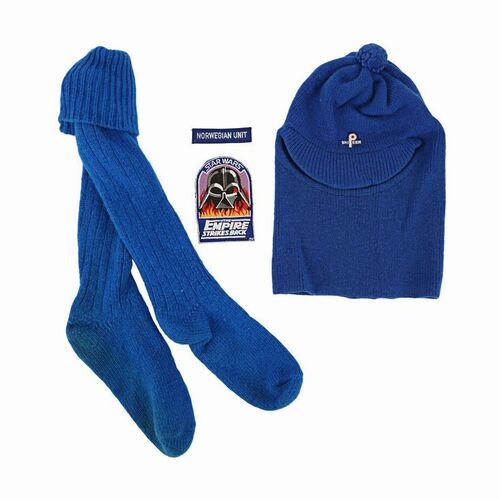 Lot #1606: STAR WARS: THE EMPIRE STRIKES BACK (1980) - Norwegian Unit Crew Patches, Socks and Balaclava