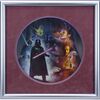 Lot #1623: STAR WARS: THE EMPIRE STRIKES BACK (1983) - William Plumb Collection: Framed Hand-painted Morgan Weistling Illustration for Unproduced Hamilton Collection Dinner Plate