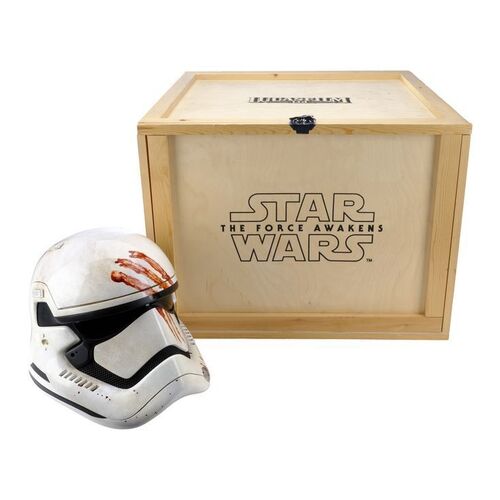 Lot #1645: STAR WARS: THE FORCE AWAKENS (2015) - Propshop FN-2187 Stormtrooper Helmet Replica