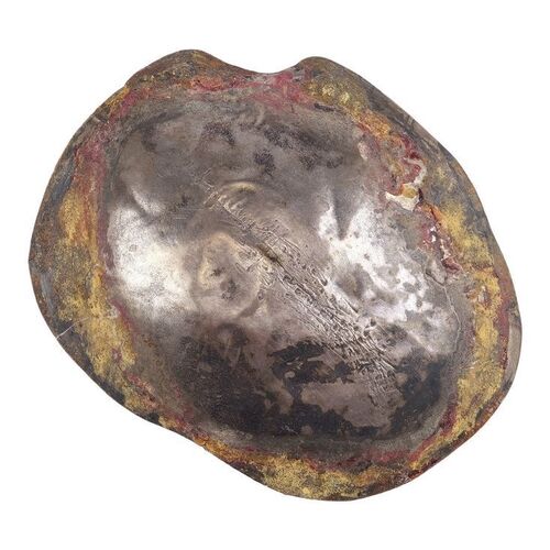 Lot #1684: THE TEXAS CHAINSAW MASSACRE 2 (1986) - Chop-Top's (Bill Moseley) Headplate