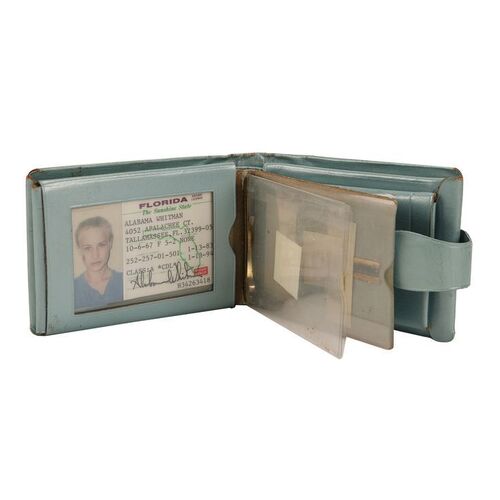 Lot #1725: TRUE ROMANCE (1993) - Alabama's (Patricia Arquette) Wallet with Licence