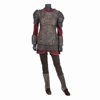 Lot #1736: VIKINGS (2013-2020) - Lagertha's (Katheryn Winnick) Hero Final Battle Costume