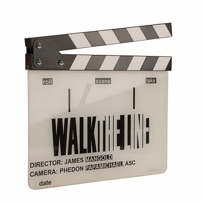 Lot #1737: WALK THE LINE (2005) - Production-used Clapperboard