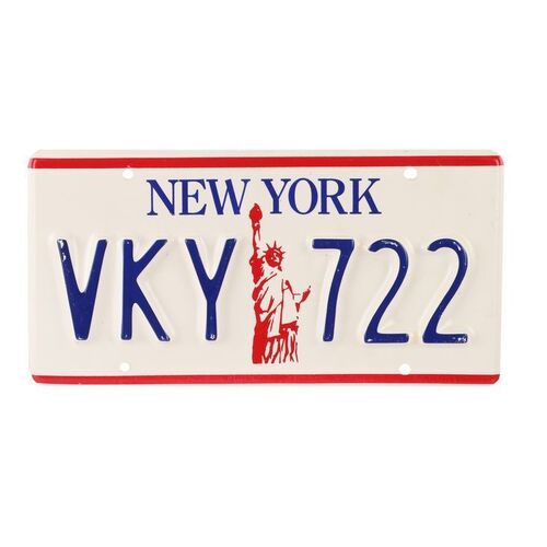 Lot #1766: THE WOLF OF WALL STREET (2013) - Jordan Belfort's (Leonardo DiCaprio) Lamborghini Licence Plate