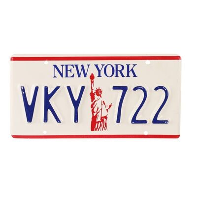 Lot #1766: THE WOLF OF WALL STREET (2013) - Jordan Belfort's (Leonardo DiCaprio) Lamborghini Licence Plate