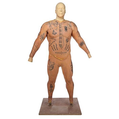 Lot #1781: ZOOLANDER 2 (2016) - Jacobim Mugatu's (Will Ferrell) Tattoo Muscle Suit