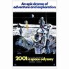 4: 2001: A SPACE ODYSSEY - One-Sheet (27" x 41"); Style B; Near Mint Folded