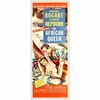8: THE AFRICAN QUEEN - Insert (14" x 36"); Very Fine- Folded