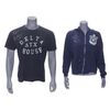 14: ANIMAL HOUSE - Blue Crew Hooded Sweatshirt & Dark Blue Crew T-Shirt (Small & Large) Autographed by Tim Matheson; Tim Matheson Collection; Very Fine+