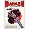 22: BATMAN - German A1 (23.25" x 33"); Very Fine+ Folded