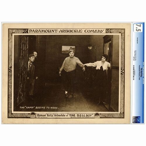 26: THE BELL BOY - CGC Graded Lobby Card (11" x 14"); Very Fine-