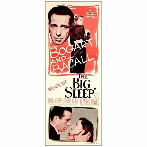 27: THE BIG SLEEP - Insert (14" x 36"); Fine+ Folded