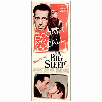 27: THE BIG SLEEP - Insert (14" x 36"); Fine+ Folded