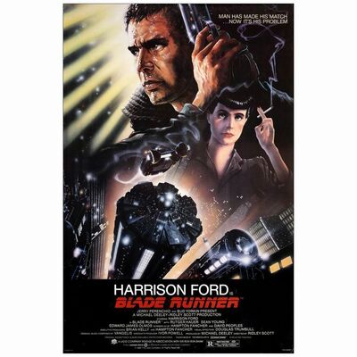 30: BLADE RUNNER - One-Sheet (27" x 41"); NSS Style; Very Fine Rolled