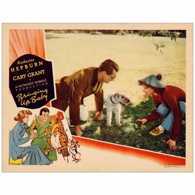 42: BRINGING UP BABY - Lobby Card (11" x 14"); Very Fine