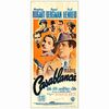 49: CASABLANCA - Australian Daybill (13.5" x 30"); Very Fine on Linen