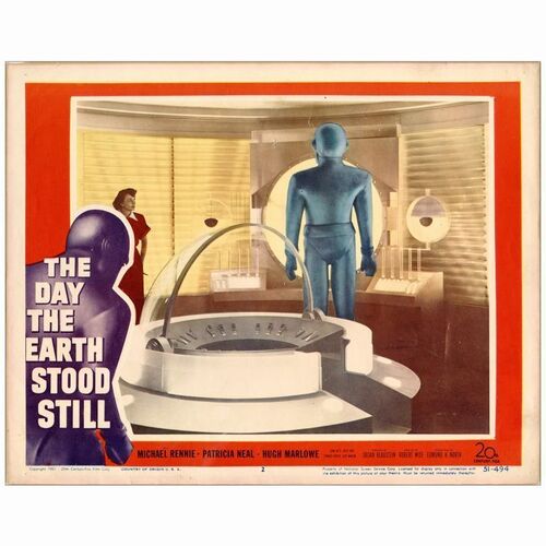 63: THE DAY THE EARTH STOOD STILL - Lobby Card (11" x 14"); Very Fine
