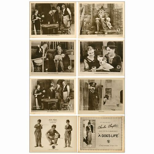68: A DOG'S LIFE - Lobby Card Set (8) (11" x 14"); Very Fine