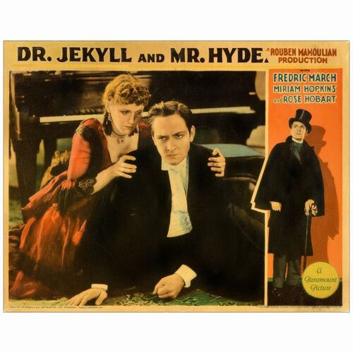 71: DR. JEKYLL AND MR. HYDE - Lobby Card (11" x 14"); Fine+