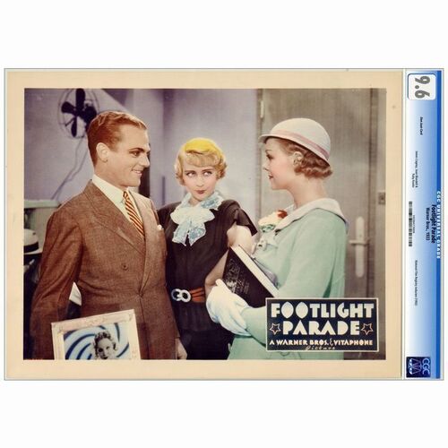 87: FOOTLIGHT PARADE - CGC Graded Lobby Card (11" x 14"); Near Mint