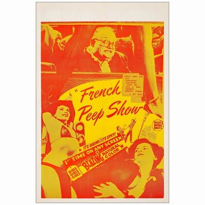 95: THE FRENCH PEEP SHOW - One-Sheet (27" x 41"); Very Fine+ Folded