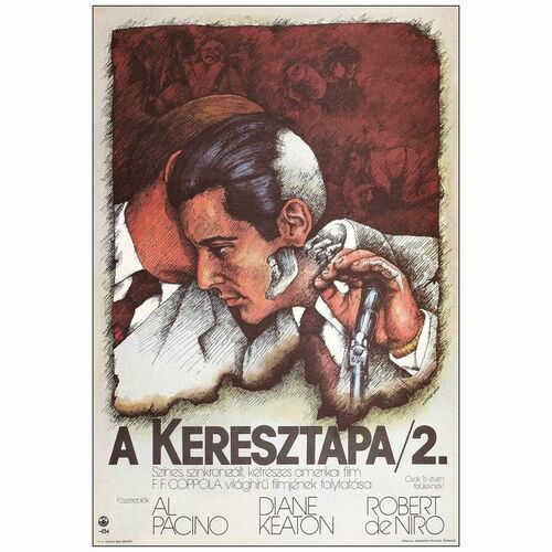 99: THE GODFATHER PART II - Hungarian A2 (15.25" x 22.25"); 1st Release; Near Mint Rolled