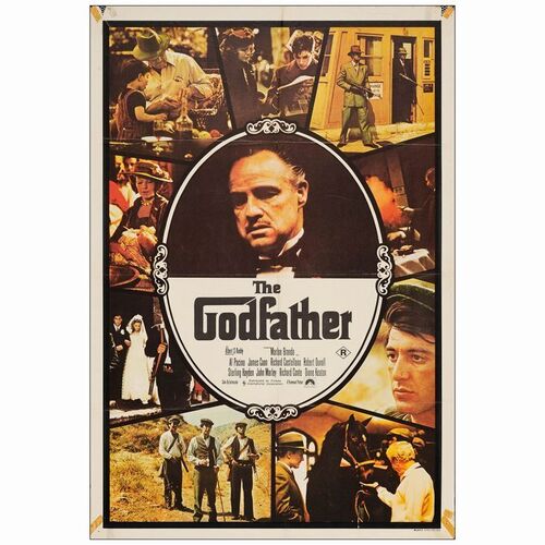100: THE GODFATHER - Australian One Sheet (27" x 40"); Fine Folded