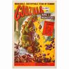 101: GODZILLA - One-Sheet (27" x 41.5"); Very Fine- on Linen
