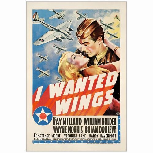123: I WANTED WINGS - One-Sheet (27.5" x 41"); Fine+ on Linen