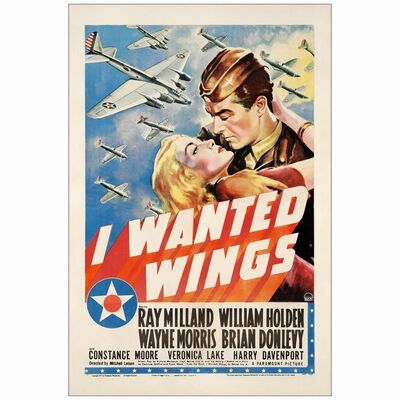 123: I WANTED WINGS - One-Sheet (27.5" x 41"); Fine+ on Linen