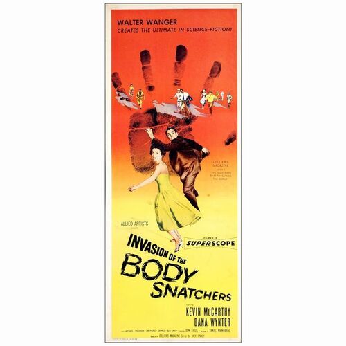 126: INVASION OF THE BODY SNATCHERS - Insert (14" x 36"); Fine+ Rolled