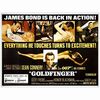 139: JAMES BOND: GOLDFINGER - US Subway (43.5" x 59"); Very Fine- on Linen