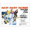 140: JAMES BOND: ON HER MAJESTY'S SECRET SERVICE - British Quad (30" x 40"); Very Fine on Linen
